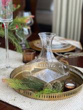 Load image into Gallery viewer, Faceted Crystal Wine Decanter