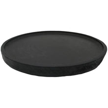 Load image into Gallery viewer, Round Black Tray - Large