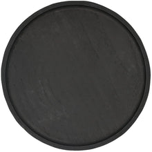 Load image into Gallery viewer, Round Black Tray - Large