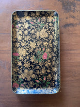 Load image into Gallery viewer, Vintage Appetizer Plates Canapé Tray - Roses