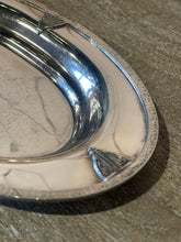 Load image into Gallery viewer, Art Deco Silver Plated Oval Tray