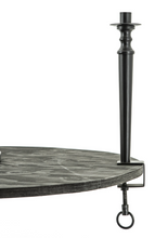 Load image into Gallery viewer, Candle Clamp - Black & Brass