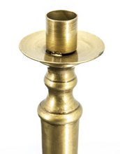 Load image into Gallery viewer, Candle Clamp - Black & Brass