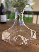 Load image into Gallery viewer, Faceted Crystal Wine Decanter