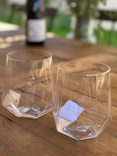 Load image into Gallery viewer, Faceted Crystal Wine Tumbler
