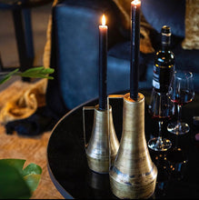 Load image into Gallery viewer, Candleholder -Walker Gold, Large & Small