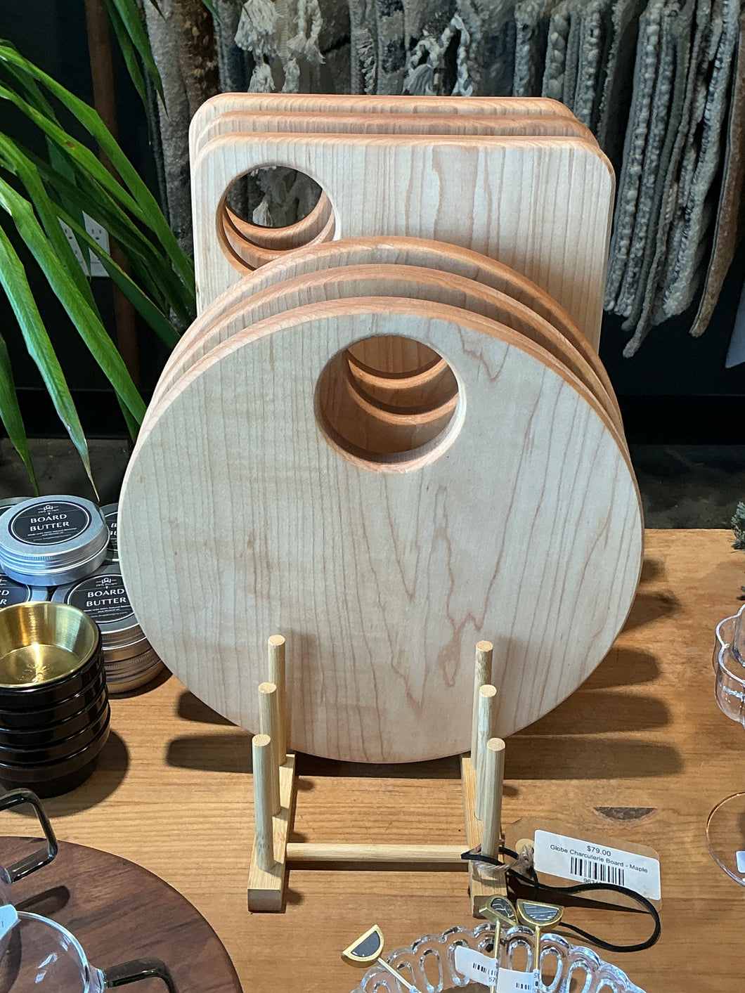 Charcuterie Board - Maple (Round)