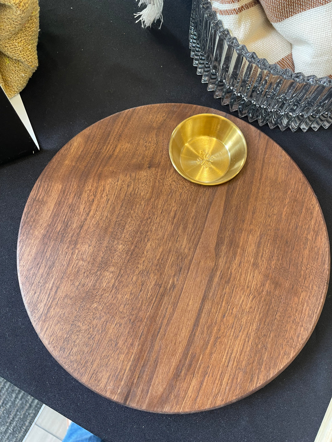 Globe Charcuterie Board - Walnut