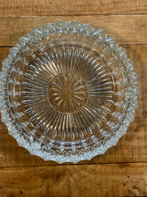 Load image into Gallery viewer, Vintage Clear Cut Glass Ashtray
