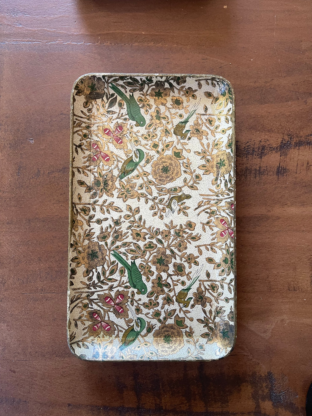Vintage Appetizer Plates Canapé Tray - Birds