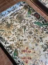 Load image into Gallery viewer, Vintage Appetizer Plates Canapé Tray - Birds
