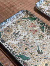Load image into Gallery viewer, Vintage Appetizer Plates Canapé Tray - Birds

