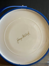 Load image into Gallery viewer, Vintage Georges Briard Royal Blue Vinyl Ice Bucket
