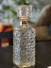 Load image into Gallery viewer, Vintage Square Crystal Decanter
