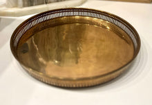 Load image into Gallery viewer, Vintage Brass Tray
