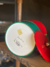 Load image into Gallery viewer, Georges Briard Red &amp; Green Ice Bucket

