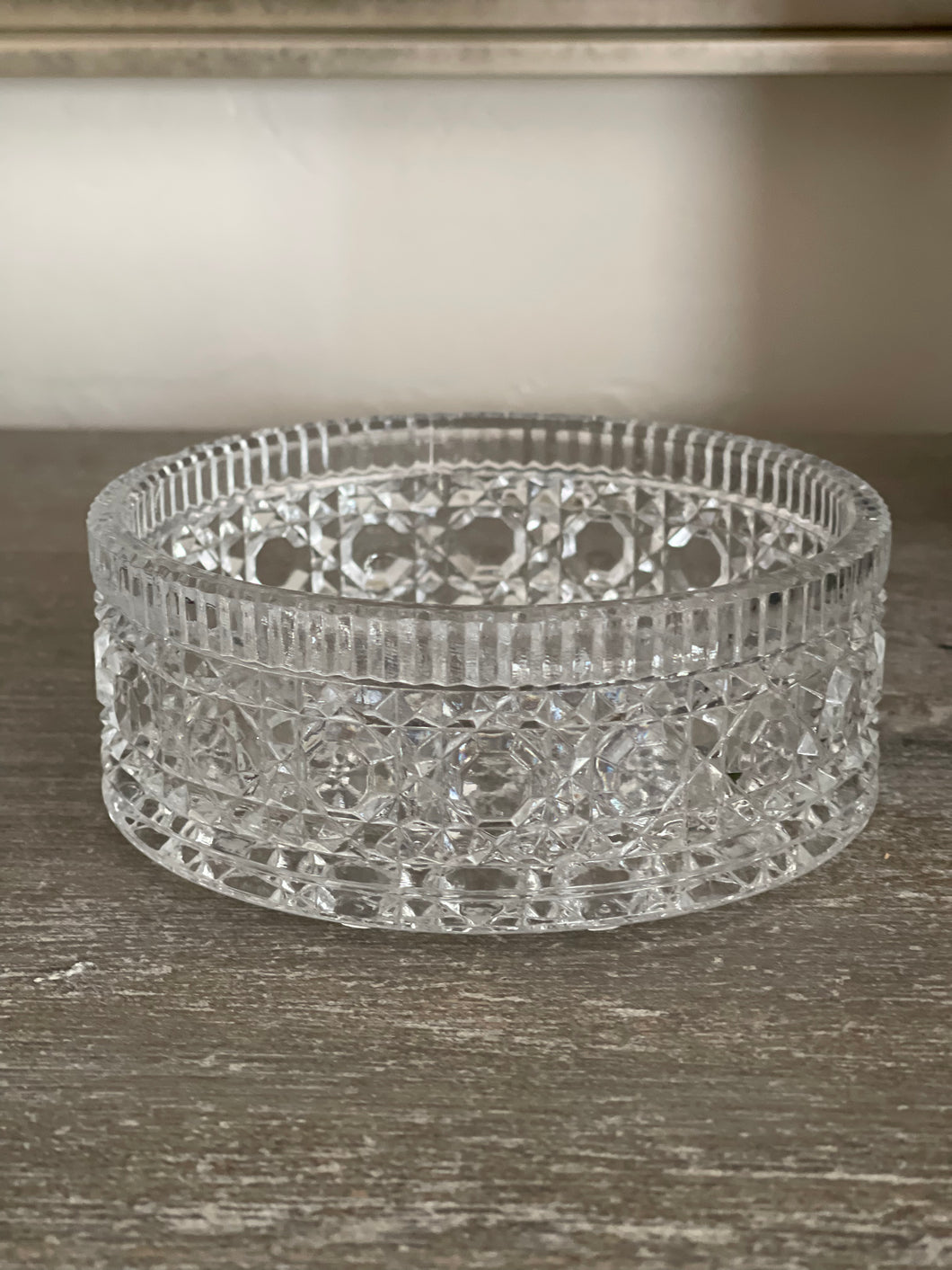 Crystal Wine Coaster / Bowl