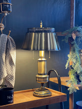 Load image into Gallery viewer, Vintage Brass Bouillotte-Style Lamp
