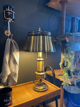 Load image into Gallery viewer, Vintage Brass Bouillotte-Style Lamp
