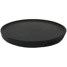Load image into Gallery viewer, Round Black Tray - Large
