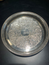 Load image into Gallery viewer, Vintage WM. A. Rogers Silver-Plated Gallery Tray
