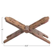 Load image into Gallery viewer, Reclaimed Wood Book Holder
