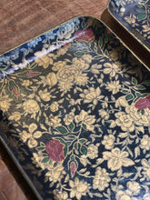 Load image into Gallery viewer, Vintage Appetizer Plates Canapé Tray - Roses
