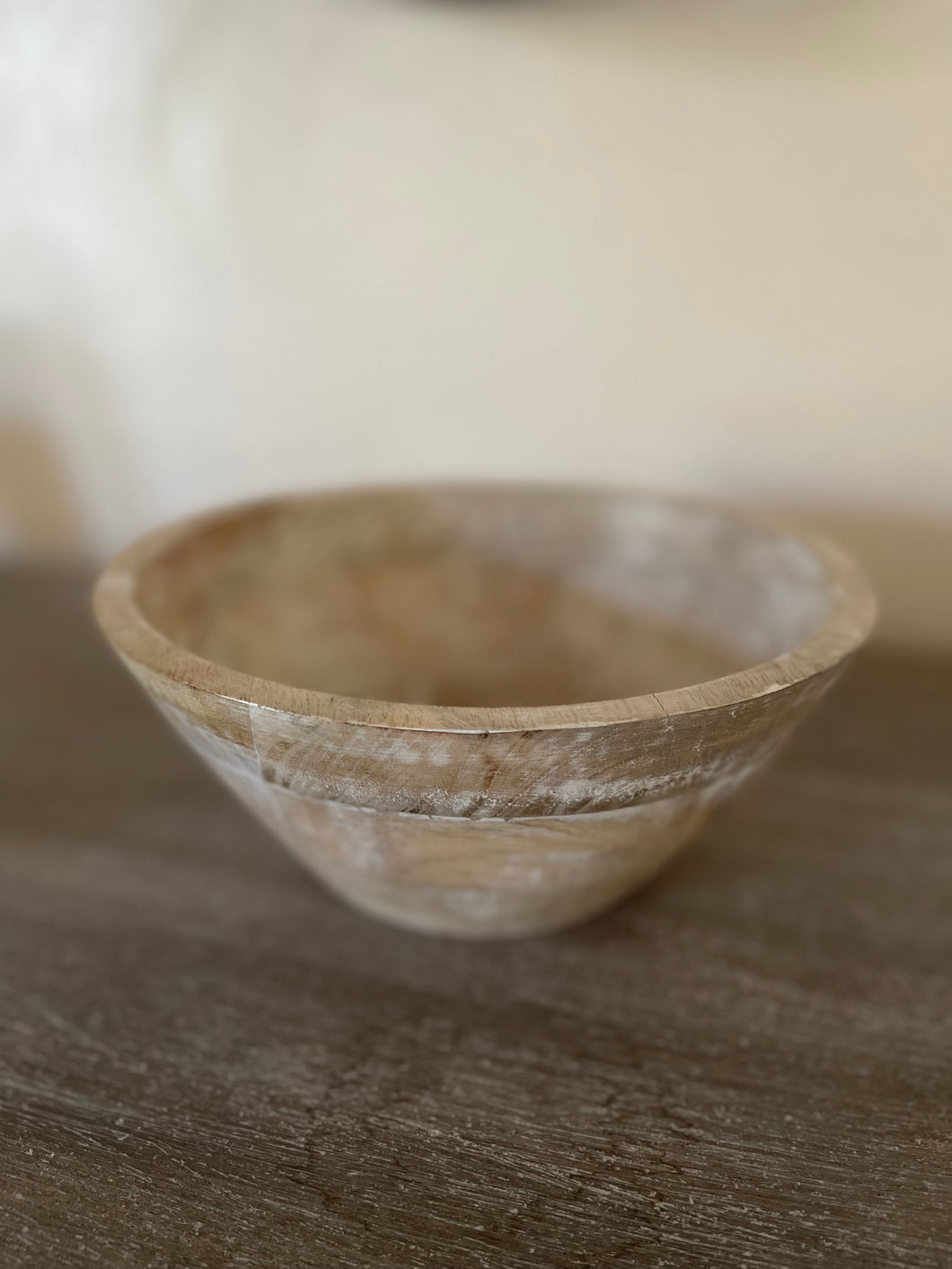 Wooden Bowl - Natural
