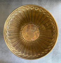 Load image into Gallery viewer, Antique Footed Brass Bowl

