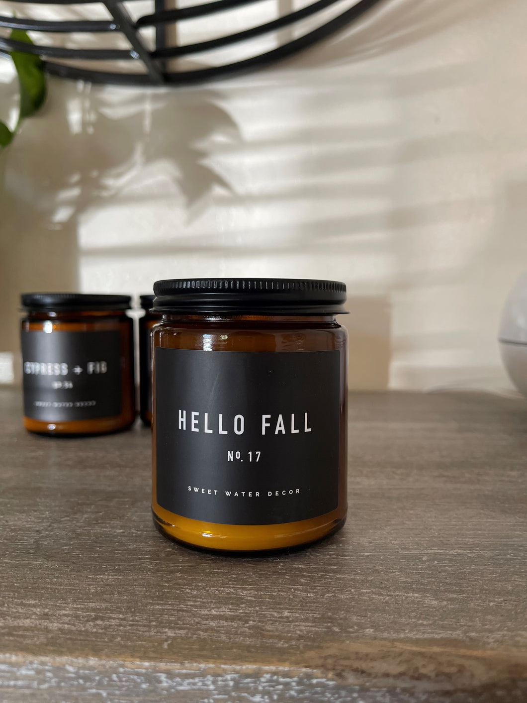 Hello Fall Soy Candle / 30% OFF!