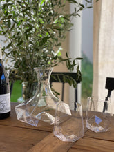 Load image into Gallery viewer, Faceted Crystal Wine Decanter
