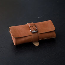 Load image into Gallery viewer, Leather Travel Watch Roll
