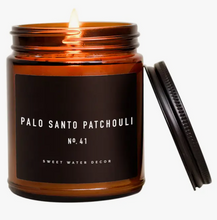 Load image into Gallery viewer, Palo Santo Patchouli Soy Candle / 30% OFF!
